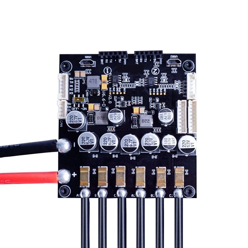 Двойной ESC 6 Mini с версией прошивки для VESC-по умолчанию-нет-Hw-лимит