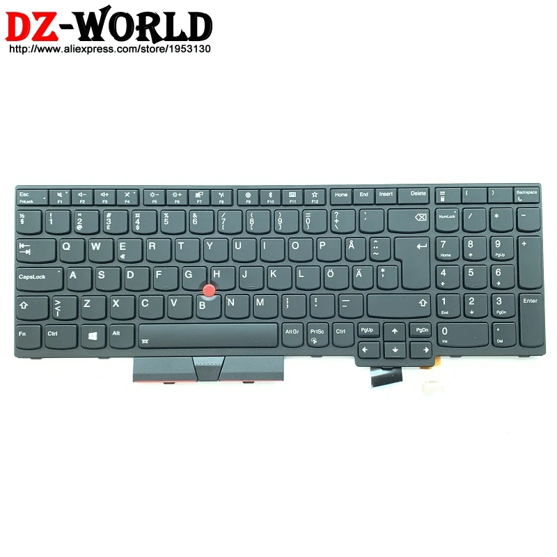 Клавиатура с подсветкой для ноутбука Lenovo Thinkpad T570 P51S T580 P52S Teclado 01ER567 01ER608 |