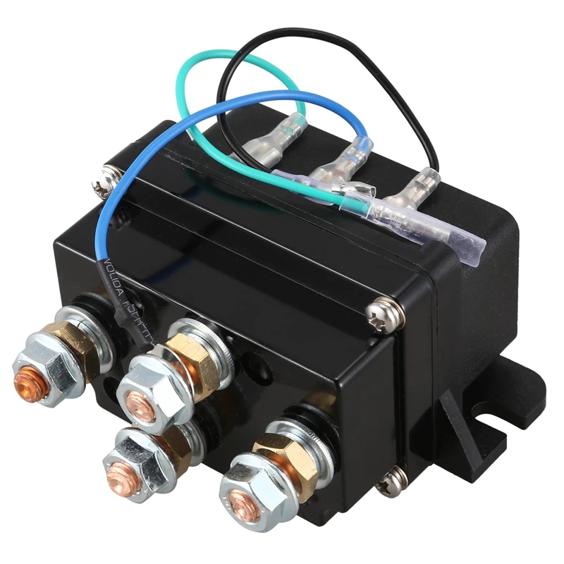 Top!-12V 400A Winch Solenoid Relay for 6000Lb to 12000Lb with 2-Pk Remote Control | Автомобили и мотоциклы