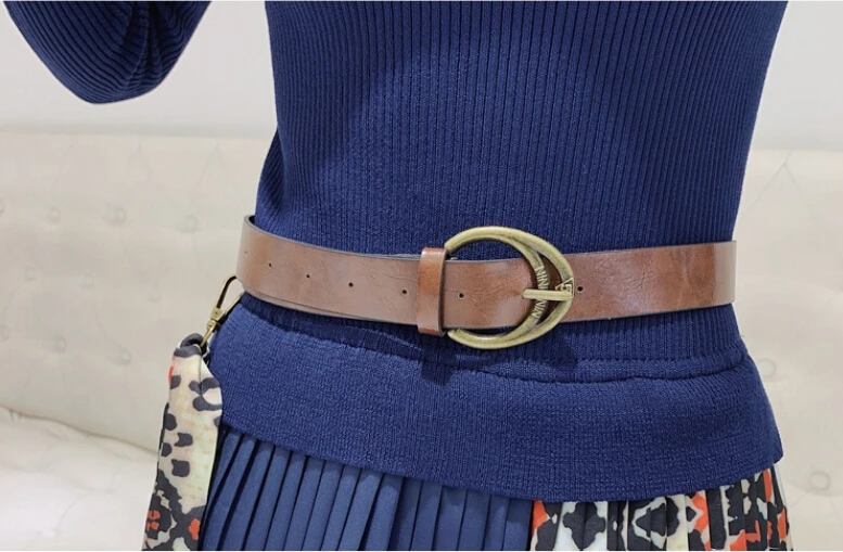 Женское платье свитер SMTHMA Элегантное трикотажное с длинным рукавом