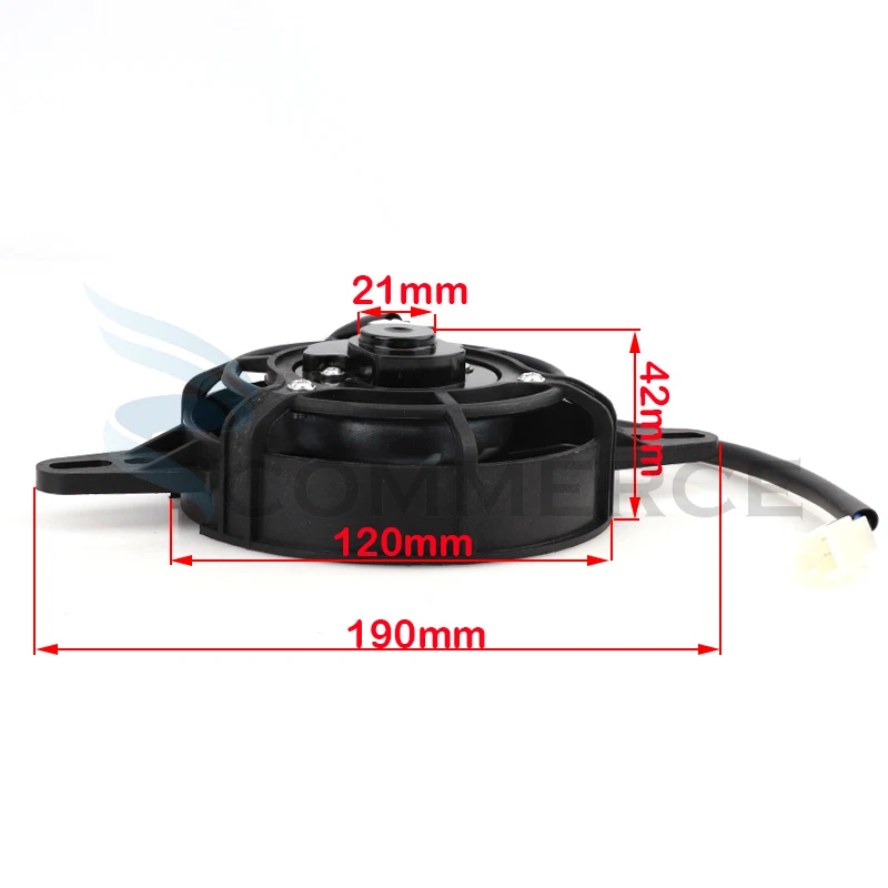 12V Motorcycle Cooling fan Oil Cooler Engine Electric Radiator Fit for 150cc-250cc ATV Quad Go Kart Buggy Motocross | Автомобили и
