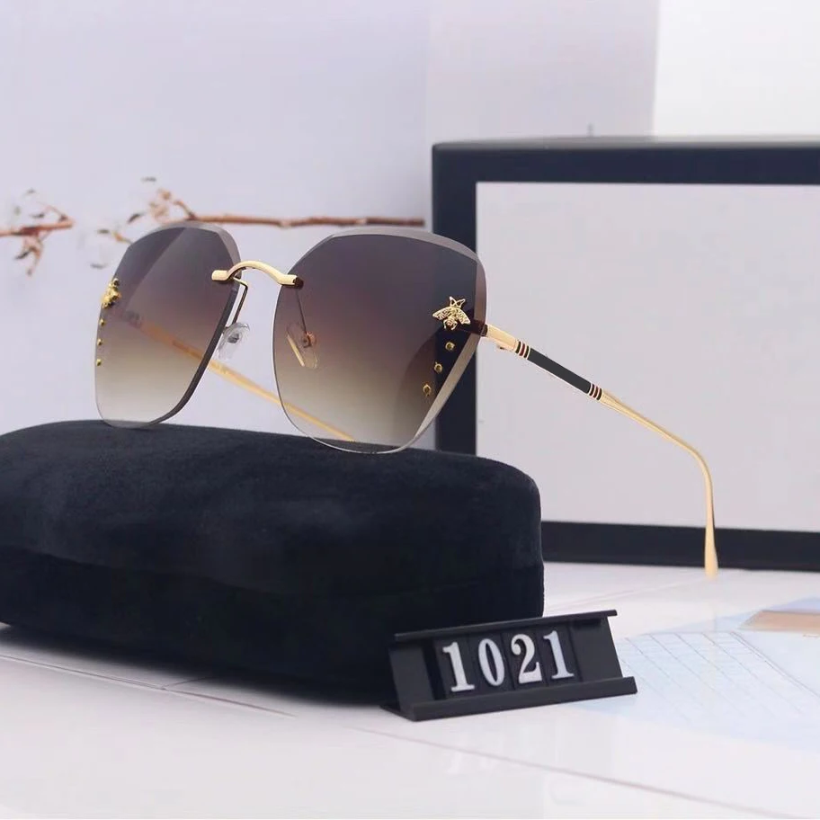 

Fashion Little Bee Sunglasses Ladies Top Brand AAA Ocean High Definition Polaroid Lens Sun Glass Travel Shopping Eyewear lunette