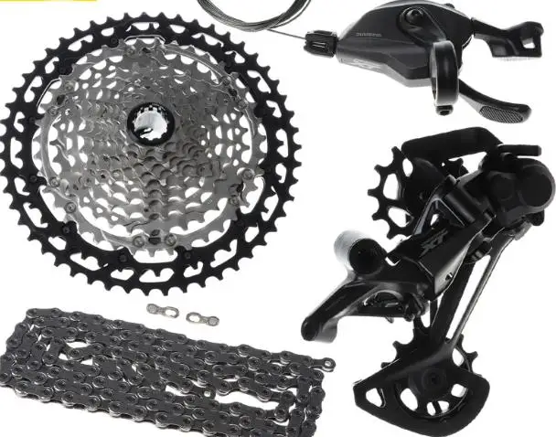DEORE XT M8100 12s groupset MTB велосипед триггерный переключатель передач + задний цепь