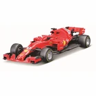 Модель автомобиля Bburago Ferrari SF71H 2018 #7 Kimi Raikkonen в твердом переплете, сплав, литые модели автомобилей, коллекционная игрушка, подарок, 1:43