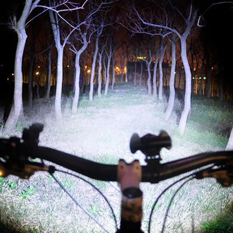 

Super Bright Bicycle Highlight USB Rechargeable Night Riding LED Safety Lamp