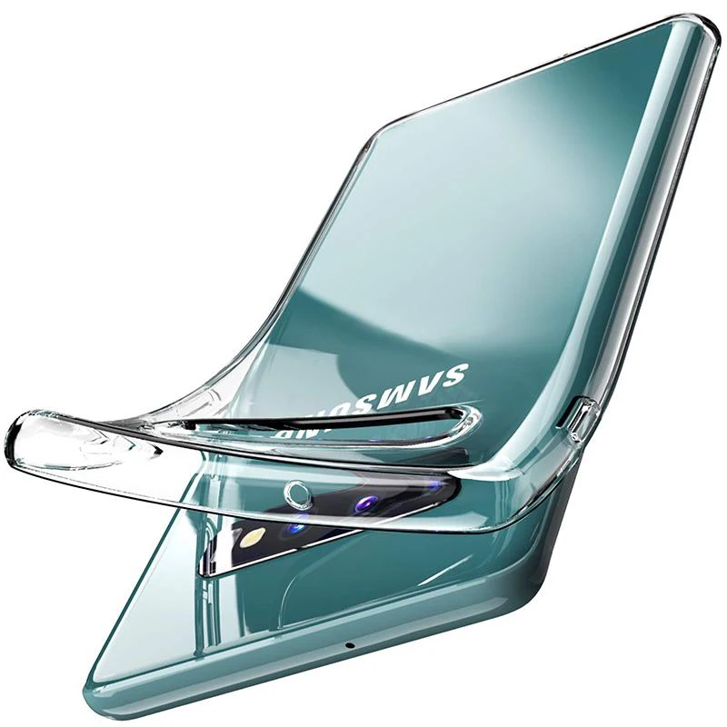 Прозрачный мягкий чехол из ТПУ для Samsung S10 S10E S20 Plus FE S7 edge S8 S9 Note 20 Ultra A10 A20 A30 A40 A50 A70