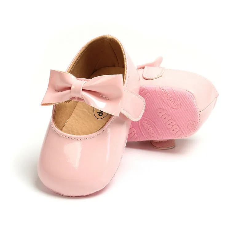 

Cute Baby Girl Soft Soled PU Leather Shoes Infant Toddler Moccasin 0-18Months