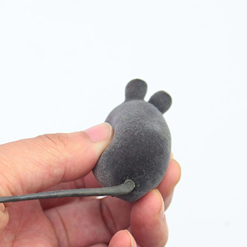 2 шт. мышь писк звук забавная крыса игрушка для кошек котят игрушки домашних