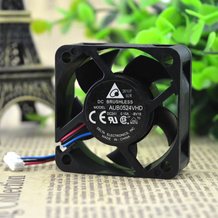 Для DELTA 24V 0.15A 5CM 5020 инверторный охлаждающий вентилятор AUB0524VHD вентилятор|Кулеры и