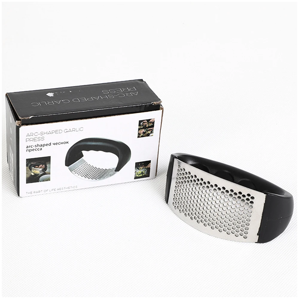 Ручной пресс для чеснока измельчитель из нержавеющей стали 1 шт. измельчения