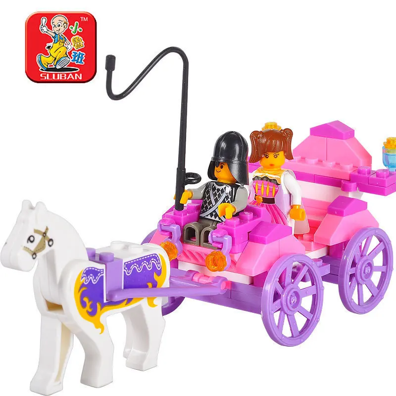 Конструктор sluban 0239 99 шт. для девочек набор моделей совместимые блоки LEGO игрушки