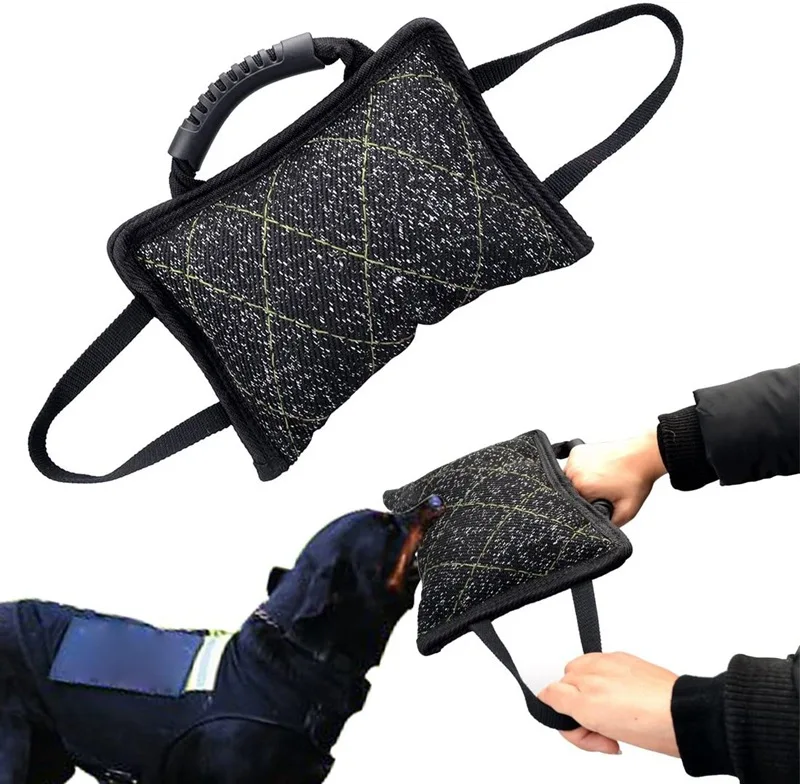 Интерактивная льняная игрушка для укусов собак обучающее оборудование