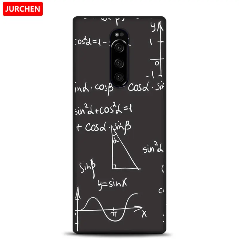 24 Чехол jurchen для sony Xperia 1, чехол для Xperia One, милый мультяшный Мягкий силиконовый чехол из ТПУ для sony Xperia1 sony 1, чехол - Цвет: 24