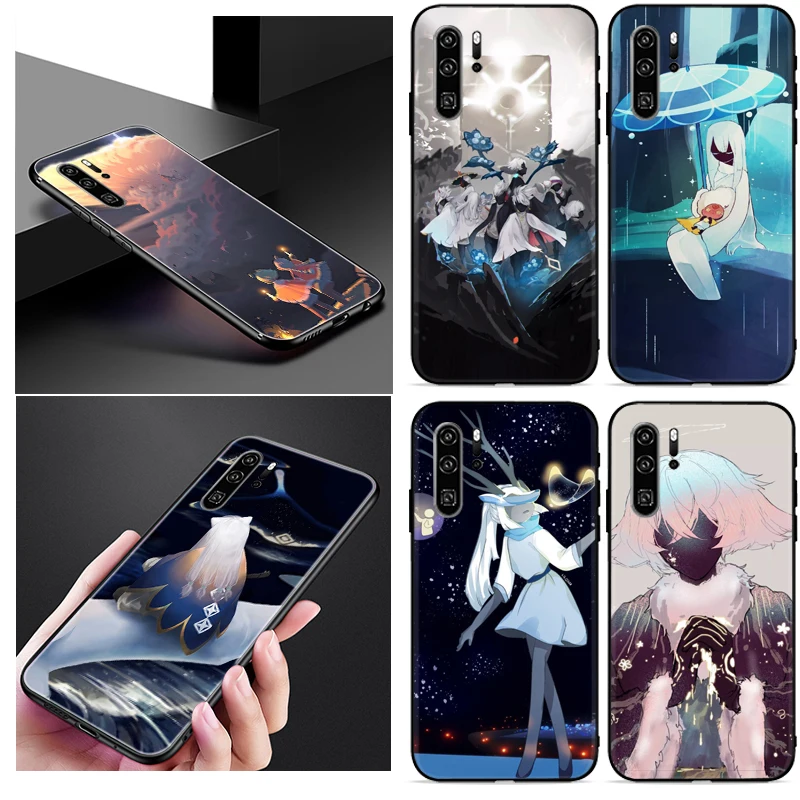 

Phone Case For Huawei P40 Pro Plus Lite P30 Coque Funda Carcasa Back Cover Soft TPU