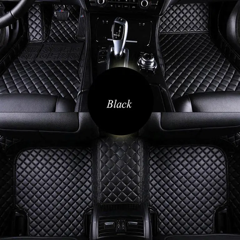 Black Автомобильные коврики SUNNY FOX для Lexus LS 430 460 600H L LS430 LS460 LS460L LS600H LS600HL автостайлинг ковровые вкладыши(2000-сейчас - Название цвета: Black