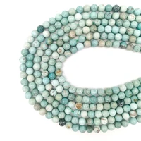 6 10mm natural mineral blue dickite semi precious stone gemstone loose beads for jewelry making diy unique