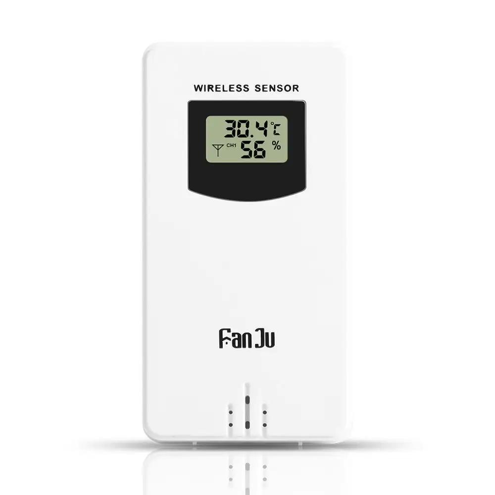 Wireless Sensor Крытый термометр гигрометр инструмент Крытый открытый беспроводной цифровой Метеостанция термометр датчик гигрометра метр - Цвет: Wireless Sensor