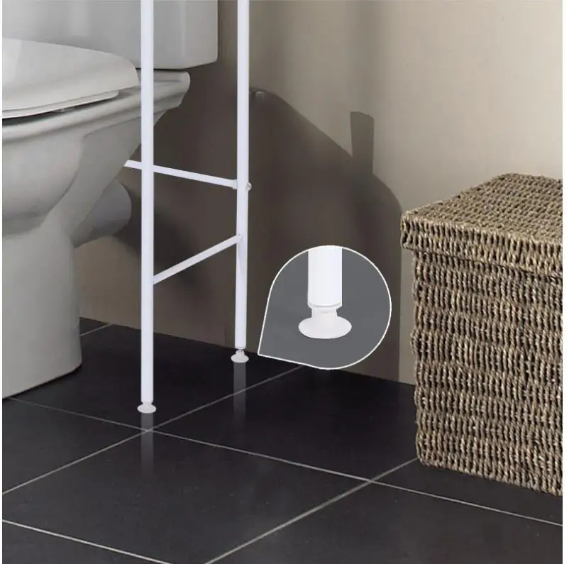 

Punch-Free Bathroom Toilet Rack Washing Machine Storage Three Floors Floor-Free