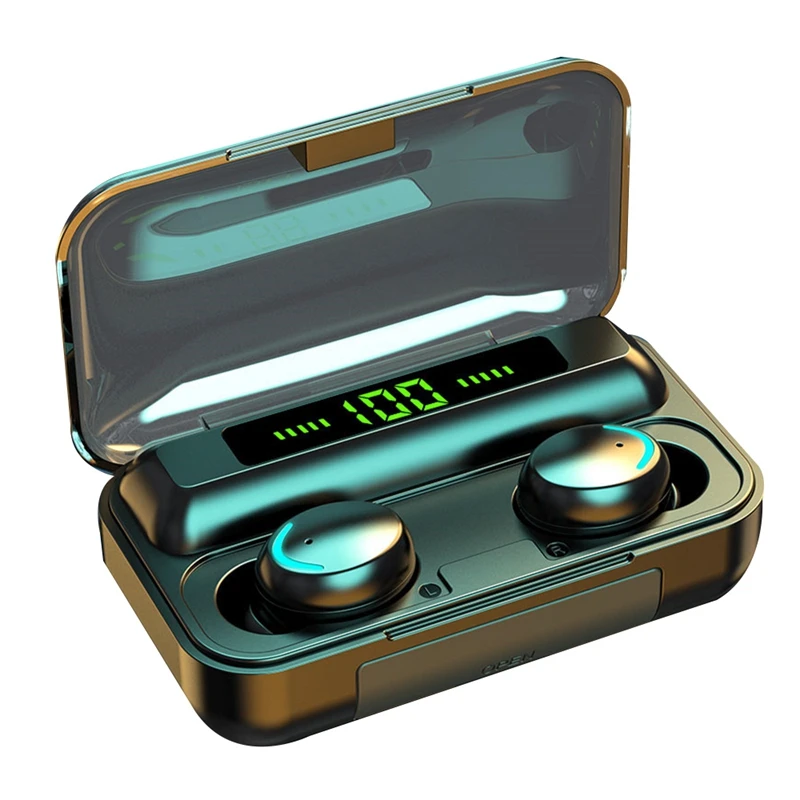 

TWS Bluetooth 5.0 Earphones 2200MAh Charging Box Wireless Headphone 9D Stereo Sports Waterproof Earbuds Headsets