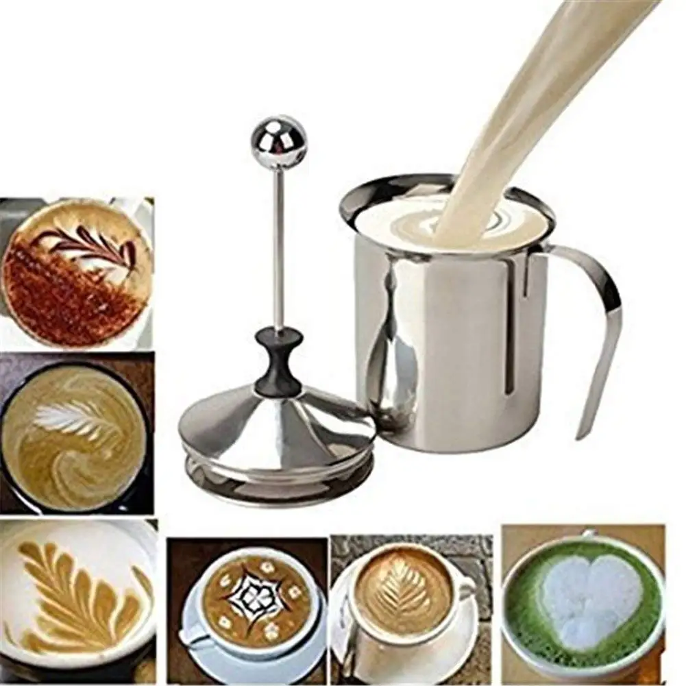 Ручной молочный пентер ручной насос из нержавеющей стали пенообразователь