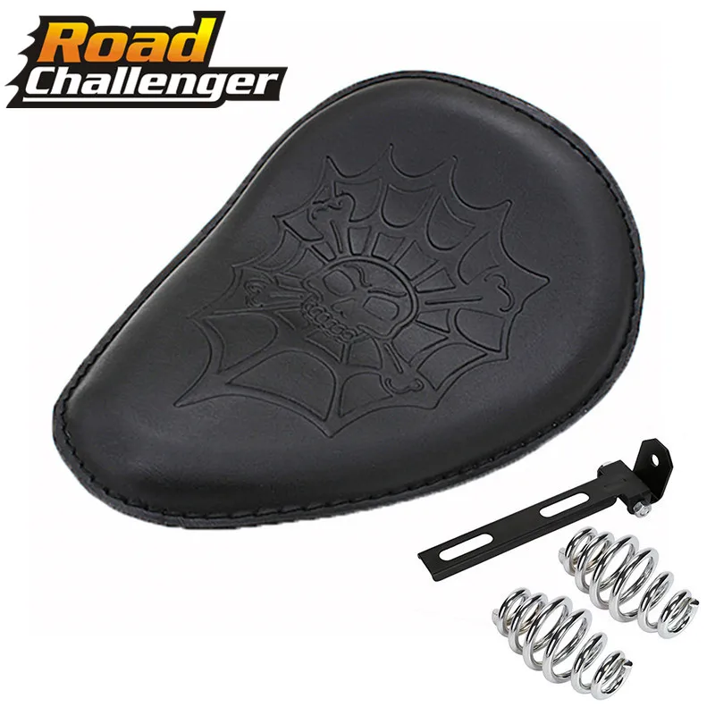 3 дюймовый мотоциклетный кронштейн из искусственной кожи для Sportster Chopper Bobber Custom SOLO