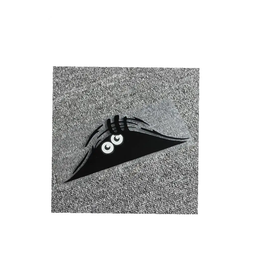 Автомобильные наклейки для стен и окон Забавный подглядывающий монстр