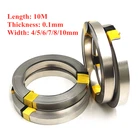 Никелированная пластина для литий-ионной батареи 10 м 18650, стальной ленточный соединитель, аппарат для точечной сварки, сварочные аппараты для батарей 0,1 мм