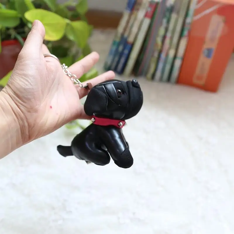 Цепочка для ключей с собакой из искусственной кожи китайский шэр пей брелки