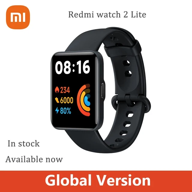 

Смарт-часы Xiaomi Redmi Watch 2 Lite, Bluetooth, GPS, водостойкие