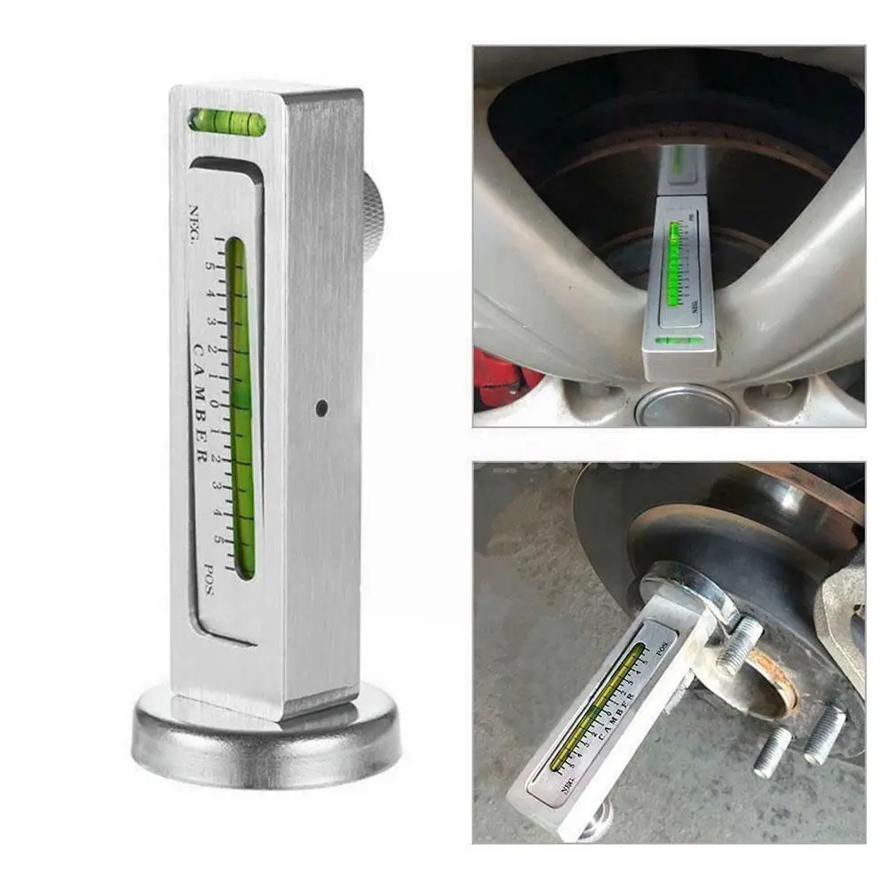 

Car Four Wheel Alignment Strong Magnetic Level Gauge Car Camber Tool Tool Aid Positioning Goniometer Magnet Adjustment R3Z1
