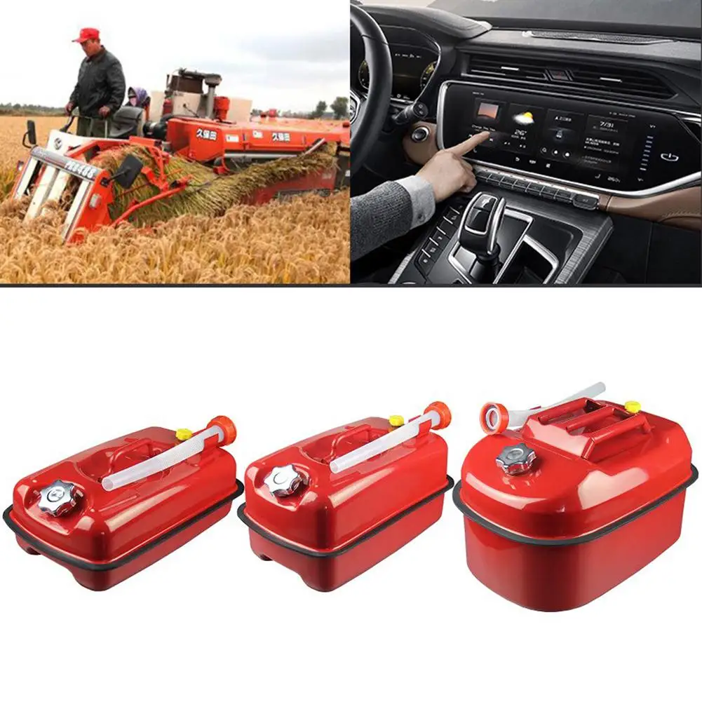 Утолщенный лежащий бензиновый бак 5 литров 10 20 портативный дизельный горшок