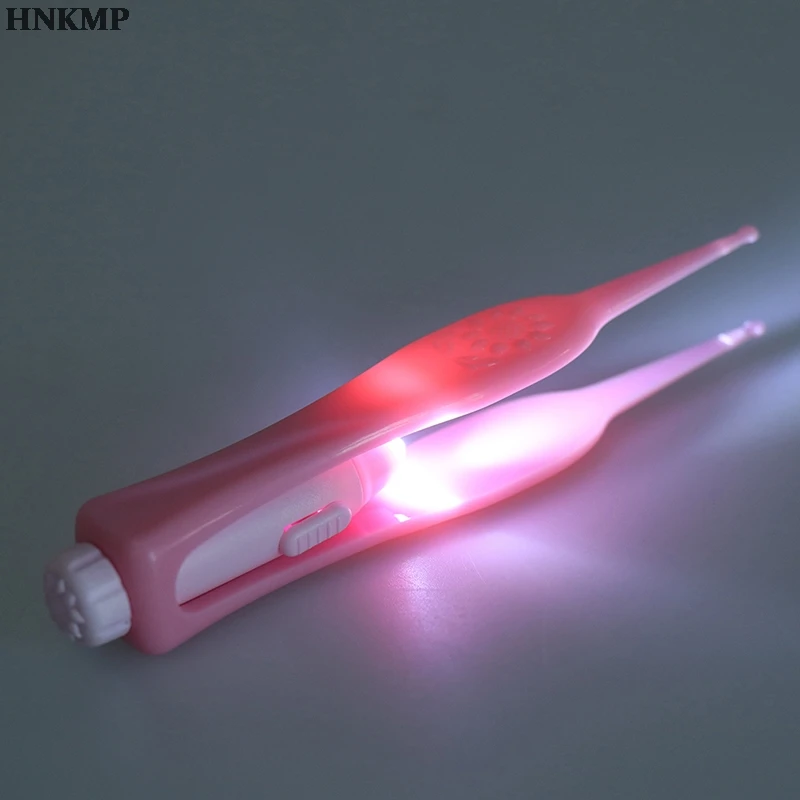 

Newborn Safety Safe Care Infant Glowing Ear Nose Navel Plastic Tweezers Pincet Forceps Infantil Mamadeira Clips Pinza Chupetes
