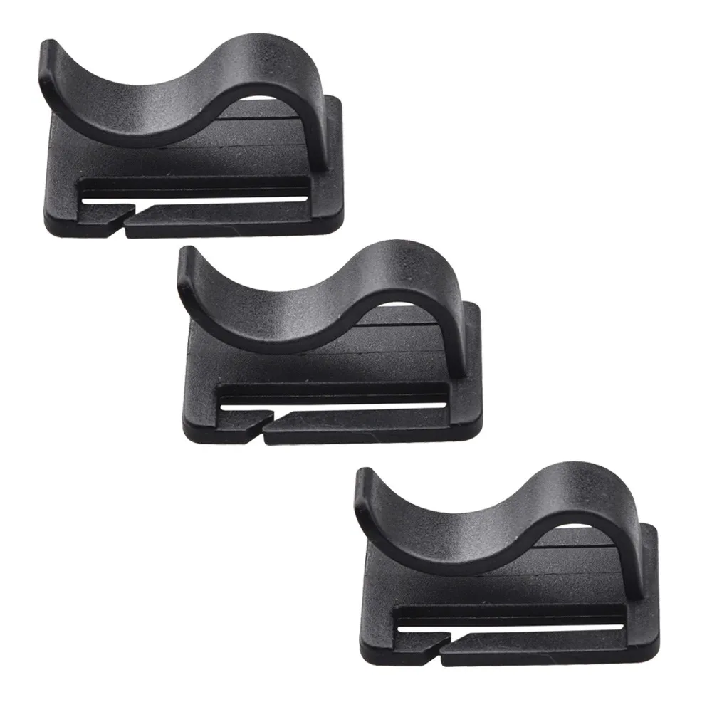 

Camping Hiking 1Pcs/3pcs Water Pipe Clamp 3.6*2.6cm Drink Tube Clip Backpack Water Pipe Clip For Camping Accessories Water Clamp
