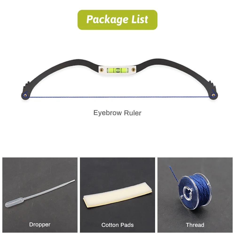 

Eyebrow Ruler Microblading Mapping String Marker with Mapping Thread Permanent Makeup Microblading Supplies Fast shipping