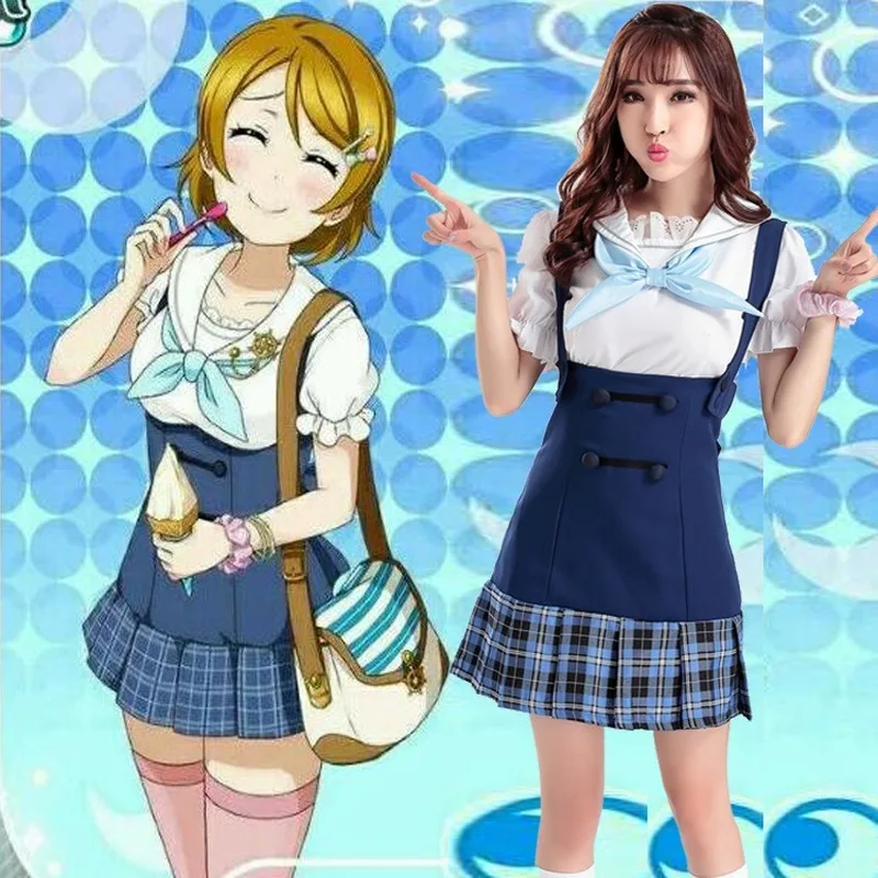 Костюм для косплея японского аниме Love Live Sunshine Матросская Униформа Takami Chika девочек