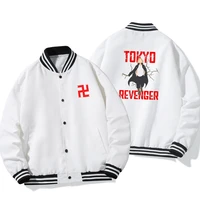 anime tokyo revengers japanese fashion autumn thin bomber jacket tokyo manji gang cosplay couples streetwear windbreakers coat