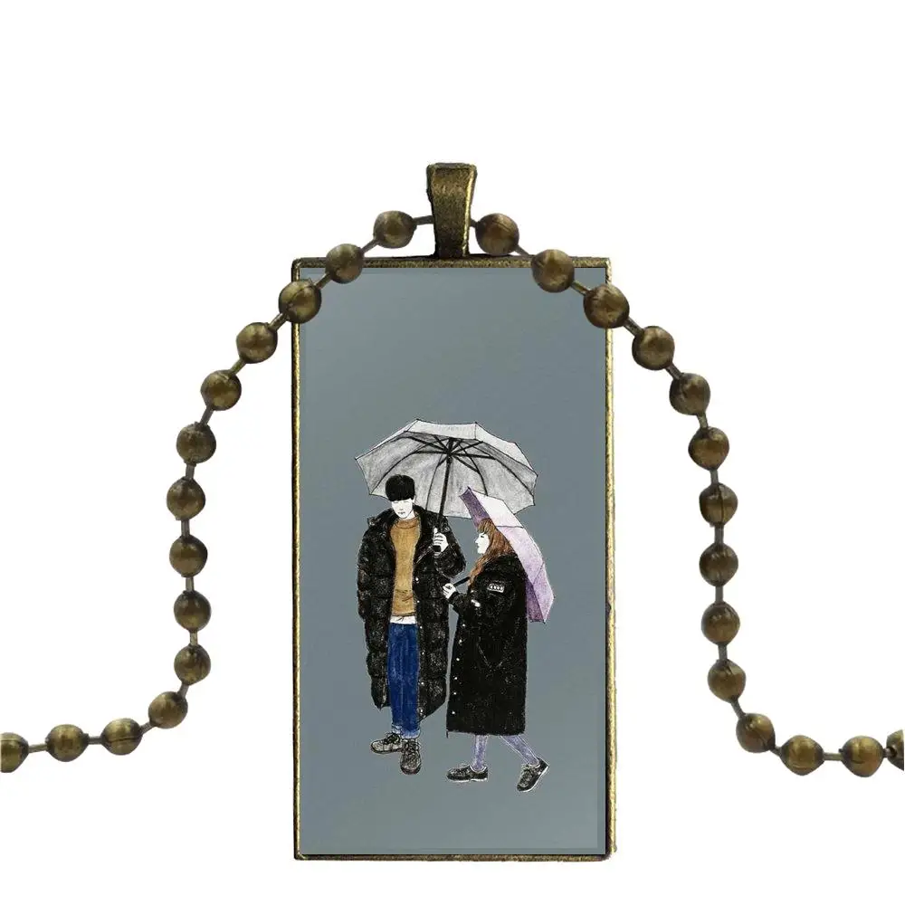 Эффектное длинное корейское колье для девочек с изображением сыра в ловушке из