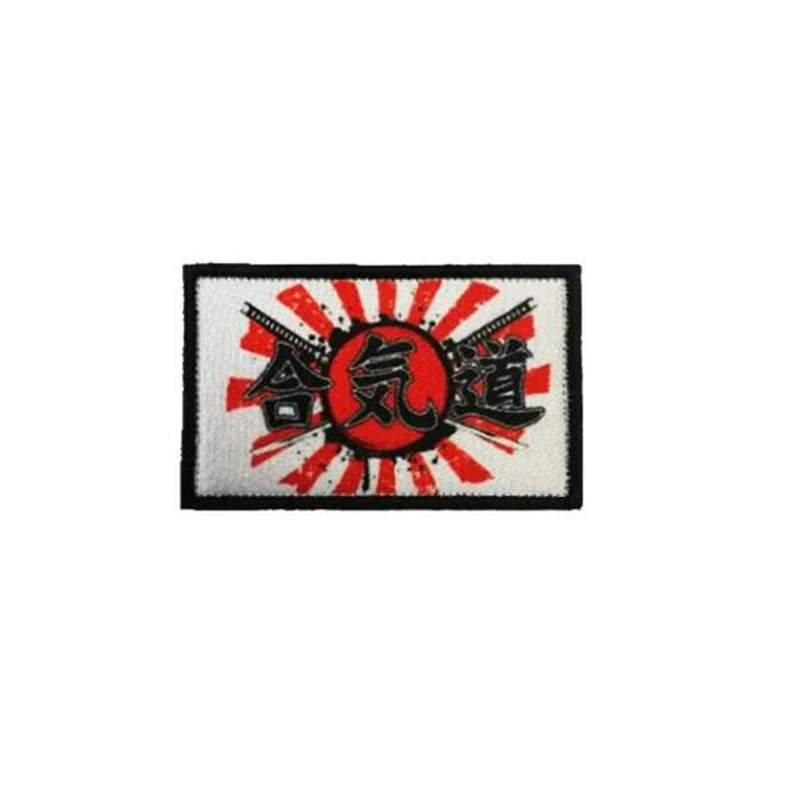 Новинка 3D вышивка японская серия Kamikaze длинный срок службы нарукавник патч