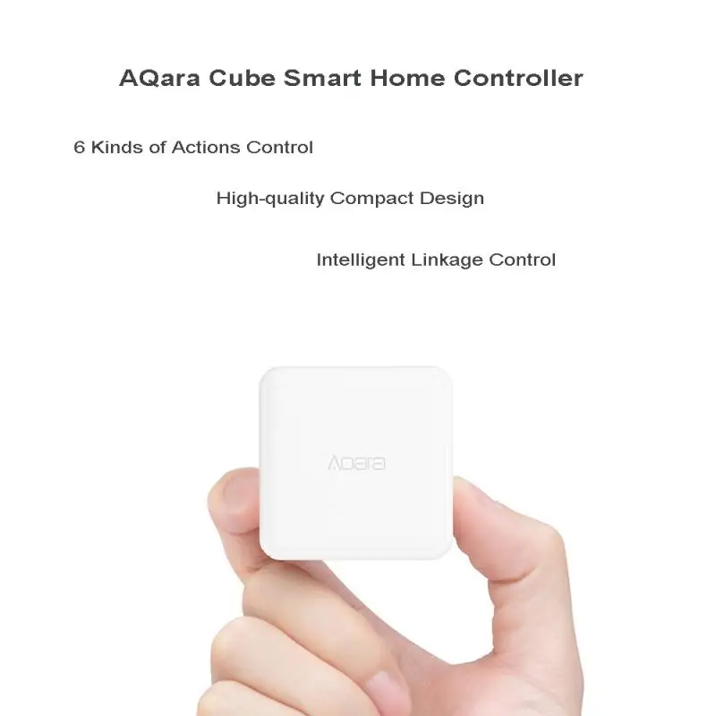 Умный магический куб Aqara Zigbee контроллер версии с шестью действиями для умного
