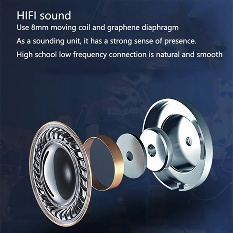 Спортивные модные стереонаушники Bluetooth для Xiaomi беспроводные TWS наушники с