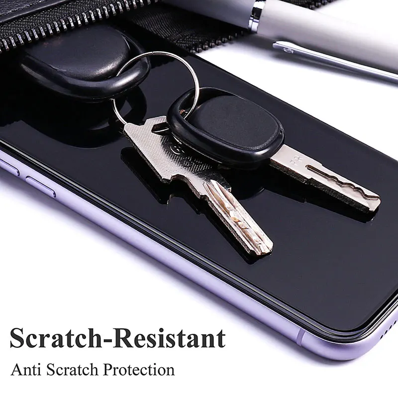 

Protective Screen Protector For iPhone 11 12 Pro Max XR 7 8 Tempered Glass iPhone SE 2020 X Xs 6 6S Plus 12 Mini 9D Full Glass