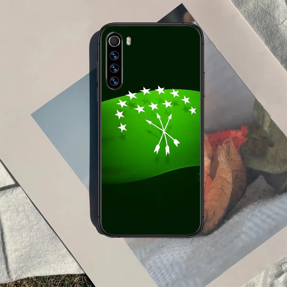 

Adygea Natioanl Flag Phone Case For XIAOMI Redmi Note 5 7 8 T 9 6A 7A 8A 9S K 20 30 Pro black Etui Pretty Shell Trend Waterproof