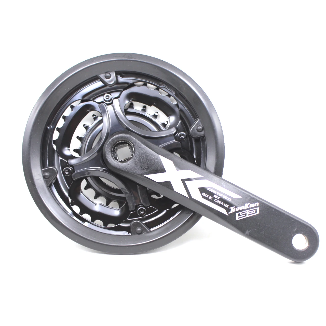 24T-34T-42T MTB Crankset 7S 8S 9 Speed Bicycle Crank Set 170mm Aluminum alloy Square Hole Sprocket Chainwheel Bike Parts | Спорт и