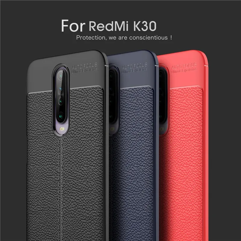 Силиконовый противоударный чехол для Xiaomi Poco X2 задняя крышка Redmi K30 телефона -
