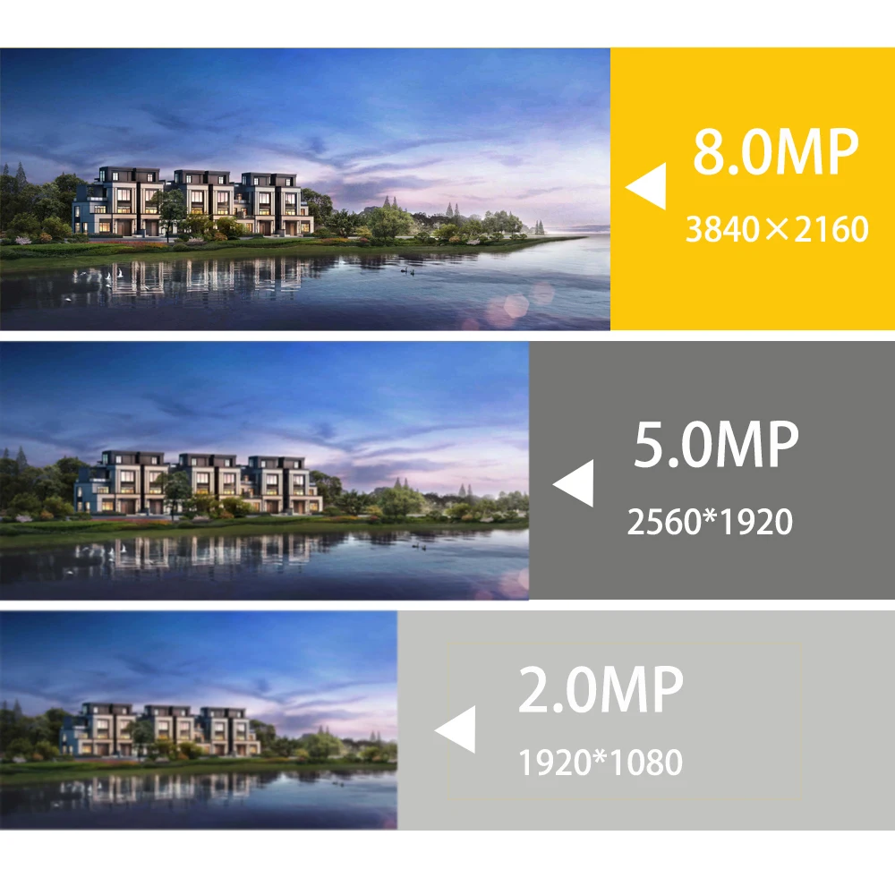 Комплект IP-камер видеонаблюдения Super HD 4K 8 МП | Безопасность и защита