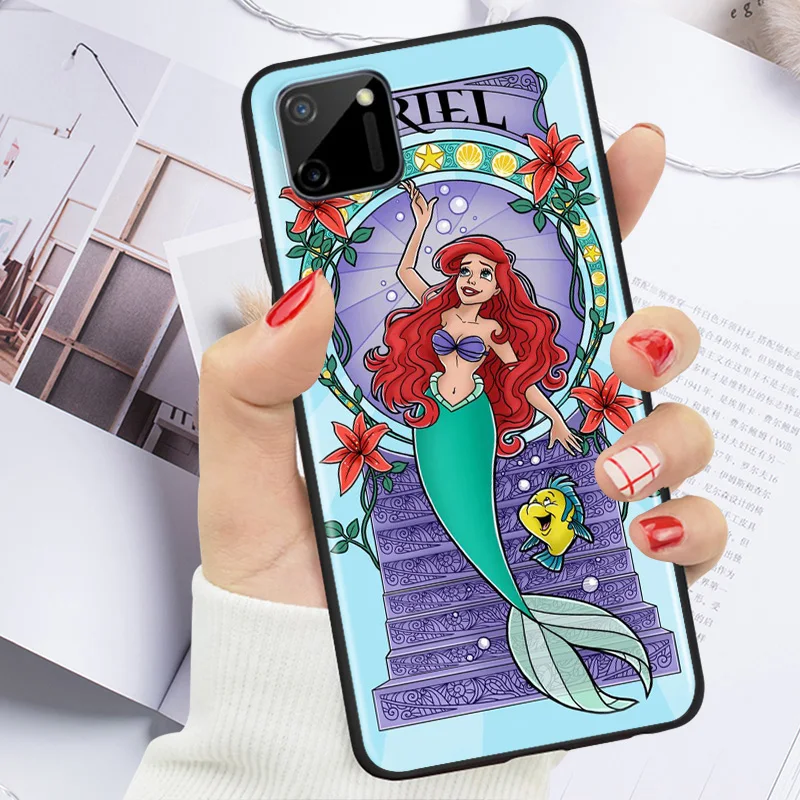 

Disney Cartoon Animation Princess Cover For OPPO Realme 7i 7 6 6S 6i 5 5S 5i 3i Narzo 10 20 Pro Global TPU Silicone Phone Case