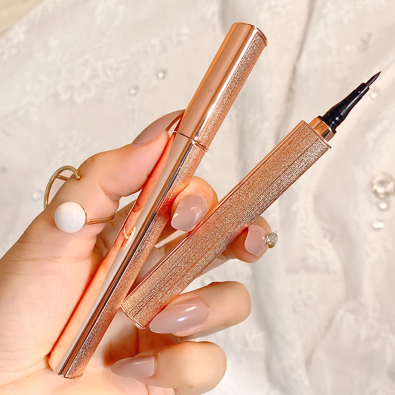 

Small Tube Liquid Eyeliner Waterproof Sweat-proof Quick-drying Eye Liner Pencil Non-fainting And Smooth Eyeliner TSLM1