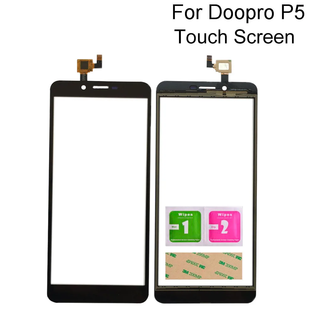 Мобильный сенсорный экран для Doopro P5 / Pro передний дигитайзер стеклянный датчик