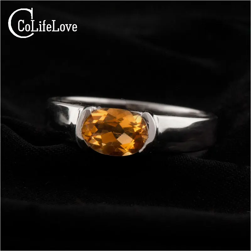 Semi кольцо с драгоценным камнем для мужчин/женщин классический дизайн