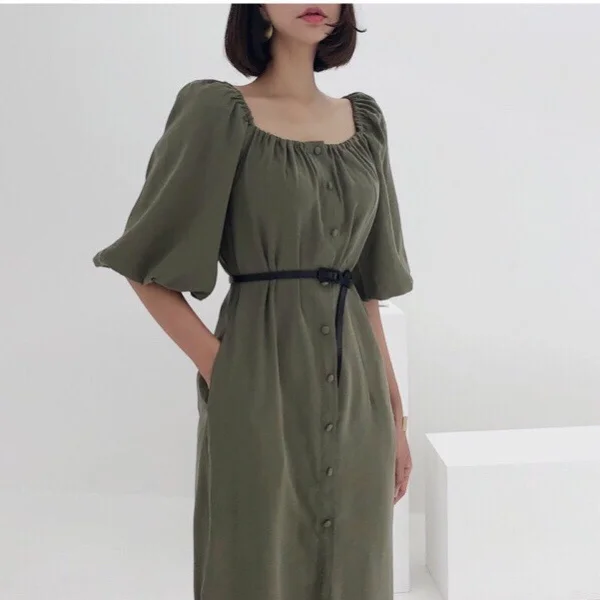 

2021 Plus Size Summer Shirt Dress Evening Female Vintage Dress Party Oversize Short Sleeve Beach Women Dresses Robe Vestido Prom